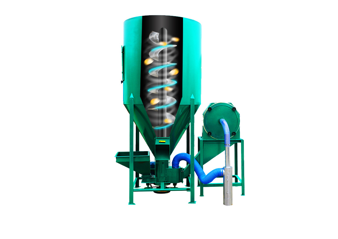立式饲料搅拌机的作用及优势(图1)